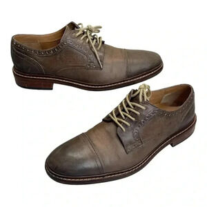 Cole Haan Brown Leather Derby Lace Up Dress Office Shoes Men’s size 9M